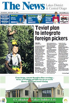 The News - Central Otago - January 14th 2016